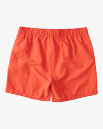 billabong, Boy's (2-7) All Day Layback Boardshorts 13", RED HOT (rht) ALL DAY LB ABTBS00115