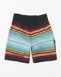 billabong, Boy's (2-7) All Day Stripe Pro Performance 13" Boardshorts, STEALTH (sth) All Day Stripe Pro - Board Shorts for Toddlers ABTBS00146