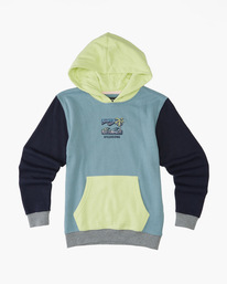 billabong, Boy's (2-7) United Pullover Hoodie, BLUE HAZE (bn4) UNITED PULLOVER ABTFT00114