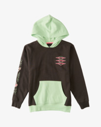 billabong, Boy's (2-7) United Pullover Hoodie, RAVEN (rav) UNITED PULLOVER ABTFT00114