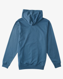 billabong, Boy's 2-7 All Day Organic Pullover Hoodie, SMOKE BLUE (smb) ALL DAY PO HOODY ABTFT00116