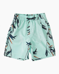 billabong, Boy's 2-7 Sundays Layback 13" Boardshorts, MINT (mnt) SUNDAYS LAYBACK ABTJV00100