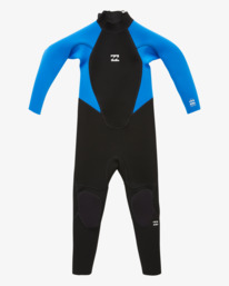 2 3/2mm Intruder - Back Zip Wetsuit for Boys 2-7 Blue ABTW100105 Billabong