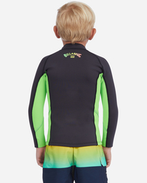 billabong, Boy's (2-7) 1/1mm Absolute Wetsuit Jacket, NEON GREEN (ngn) 101 ABSOLUTE FZ JACKET ABTW800101