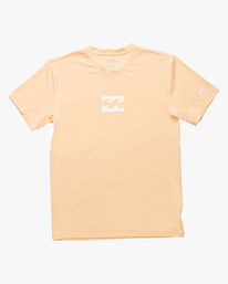 0 Boy's (2-7) All Day Wave Loose Fit Short Sleeve Surf Tee Pink ABTWR00100 Billabong