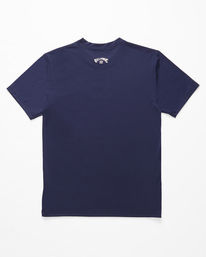 1 Boy's (2-7) All Day Wave Loose Fit Short Sleeve Surf Tee Blue ABTWR00100 Billabong
