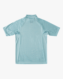 1 Boy's 2-7 All Day Wave Performance Fit Short Sleeve Rashguard Multicolor ABTWR00105 Billabong