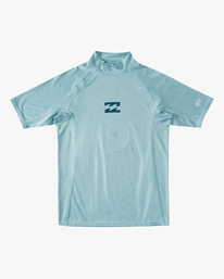 0 Boy's 2-7 All Day Wave Performance Fit Short Sleeve Rashguard Multicolor ABTWR00105 Billabong
