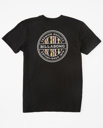 1 Boy's (2-7) Rotor Fill Short Sleeve T-Shirt Black ABTZT00187 Billabong