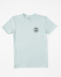 0 Boy's (2-7) Rotor Fill Short Sleeve T-Shirt Blue ABTZT00187 Billabong