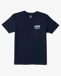 billabong, Boy's (2-7) Lounge T-Shirt, NAVY (nvy) LOUNGE SS ABTZT00257