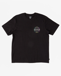 billabong, Boy's (2-7) Rotor Diamond T-Shirt, BLACK (blk) ROTOR DIAMOND SS ABTZT00258