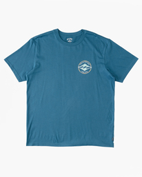 billabong, Boy's (2-7) Rotor Diamond T-Shirt, BLUE LAGOON (bll) ROTOR DIAMOND SS ABTZT00258