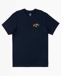 billabong, Boy's (2-7) Arch Fill T-Shirt, NAVY (nvy) ARCH FILL SS ABTZT00259