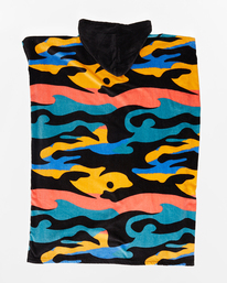 5 BBG - Poncho de surf à capuche Rouge ABYAA00220 Billabong