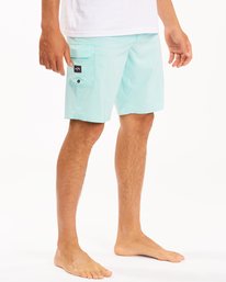 4 All Day Pro Boardshorts 20" Blue ABYBS00109 Billabong