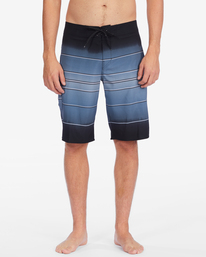 2 All Day Stripe Pro Boardshorts 21" Grey ABYBS00111 Billabong