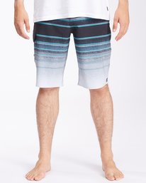 2 All Day Stripe Pro Boardshorts 21" Grey ABYBS00111 Billabong