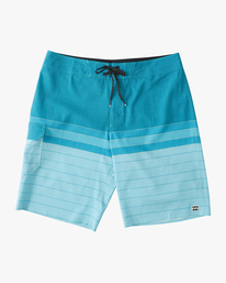 0 All Day Heather Stripe Pro Boardshorts 20" Blue ABYBS00112 Billabong