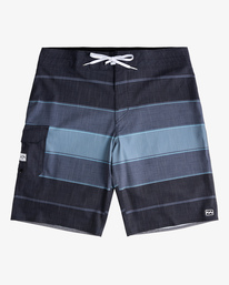 0 All Day Heather Stripe Pro Boardshorts 20"  ABYBS00112 Billabong