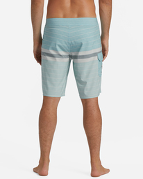 4 All Day Heather Stripe Pro Boardshorts 20" Blue ABYBS00112 Billabong