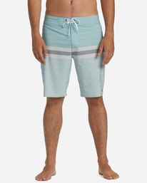 2 All Day Heather Stripe Pro Boardshorts 20" Blue ABYBS00112 Billabong