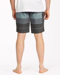 5 All Day Heather Stripe Pro Boardshorts 20" Black ABYBS00112 Billabong