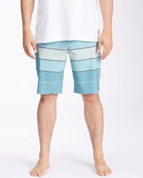 2 All Day Heather Stripe Pro Boardshorts 20" Orange ABYBS00112 Billabong