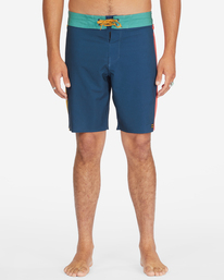 4 D Bah Pro Boardshorts 19" Blue ABYBS00120 Billabong