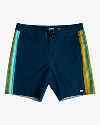 0 D Bah Lo Tides Boardshorts 17" Blue ABYBS00126 Billabong