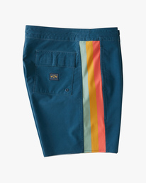 7 D Bah Lo Tides Boardshorts 17" Blue ABYBS00126 Billabong