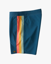 8 D Bah Lo Tides Boardshorts 17" Blue ABYBS00126 Billabong