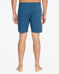 4 D Bah Lo Tides Boardshorts 17" Blue ABYBS00126 Billabong