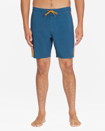 2 D Bah Lo Tides Boardshorts 17" Blue ABYBS00126 Billabong