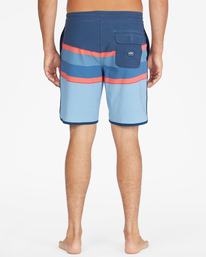 4 73 Spinner Lo Tides Boardshorts 19" Blue ABYBS00129 Billabong