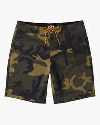 0 All Day Lo Tides Boardshorts 17" Black ABYBS00130 Billabong