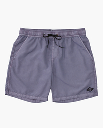 0 All Day Overdyed Layback Boardshorts 17" Purple ABYBS00134 Billabong