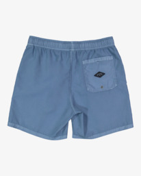1 All Day Overdyed Layback Boardshorts 17" Blue ABYBS00134 Billabong