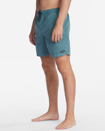 3 All Day Overdyed Layback Boardshorts 17" Blue ABYBS00134 Billabong