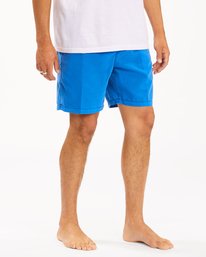 4 All Day Overdyed Layback Boardshorts 17" Blue ABYBS00134 Billabong