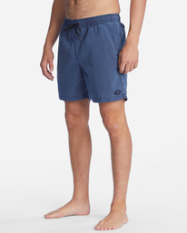 3 All Day Overdyed Layback Boardshorts 17" Blue ABYBS00134 Billabong
