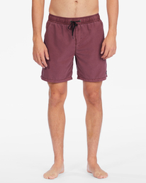 2 All Day Overdyed Layback Boardshorts 17" Pink ABYBS00134 Billabong