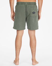 4 All Day Overdyed Layback Boardshorts 17" Green ABYBS00134 Billabong