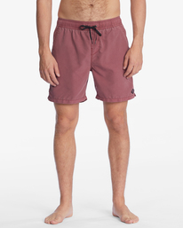 2 All Day Overdyed Layback Boardshorts 17" Green ABYBS00134 Billabong
