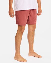 4 All Day Overdyed Layback Boardshorts 17" Green ABYBS00134 Billabong