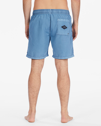 4 All Day Overdyed Layback Boardshorts 17" Blue ABYBS00134 Billabong