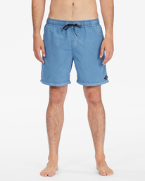 2 All Day Overdyed Layback Boardshorts 17" Blue ABYBS00134 Billabong