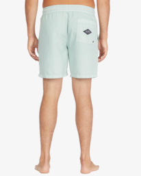 4 All Day Overdyed Layback Boardshorts 17" Blue ABYBS00134 Billabong