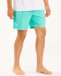 4 All Day Overdyed Layback Boardshorts 17" Grey ABYBS00134 Billabong