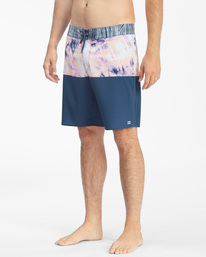 3 Fifty50 Panel Pro Boardshorts 19" Blue ABYBS00136 Billabong